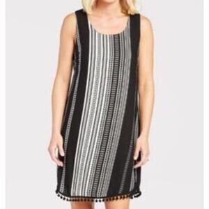 NWT Evereve Braeve Isla Pom Dress // S